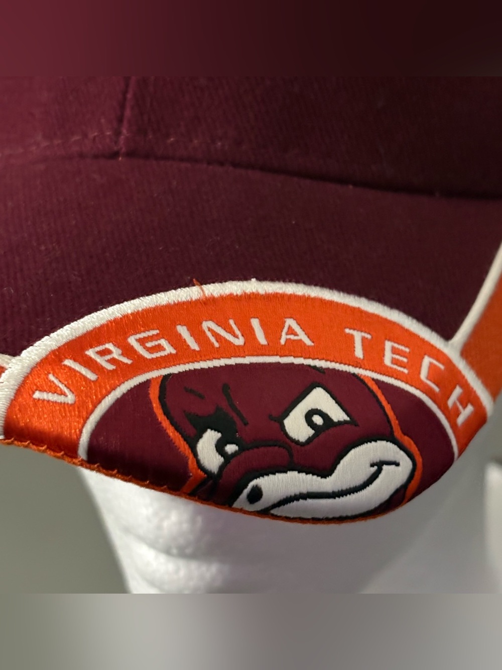 Collegiate Licensed Virginia Tech Hokies Adjustable Cap - One Size Fits Most